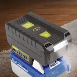 Sun Joe 24V-150WI-CT 24-Volt IONMAX Cordless Portable Powered Inverter | W/ USB Type A+C, AC Outlet, & LED Light | 150-Watt | Tool Only 11 Sun Joe 24V-150WI-CT 24-Volt IONMAX Cordless Portable Powered Inverter | W/ USB Type A+C, AC Outlet, & LED Light | 150-Watt | Tool Only -Lennox Bliss Store 24V 150WI CT Lifestyle02