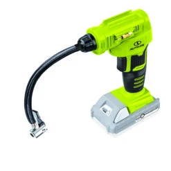 Sun Joe + Auto Joe 24V-AJC-AJV-LTE 24V* IONMAX High Volume Inflator & Portable Air Compressor Kit | W/ 2.0-Ah Battery + Charger, Storage Bag, 3 Inflation Adapters, And Nozzle Pin Attachments -Lennox Bliss Store 24V AJC LTE Image01copy