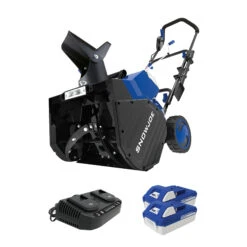 Snow Joe 24V-X2-SB18-TV1 48-Volt* IONMAX Snow Blower Bundle | W/ 2 X 4.0-Ah Batteries, Dual Port Charger, Cover, Ice Dozer, And Extended Warranty 24 Snow Joe 24V-X2-SB18-TV1 48-Volt* IONMAX Snow Blower Bundle | W/ 2 X 4.0-Ah Batteries, Dual Port Charger, Cover, Ice Dozer, And Extended Warranty -Lennox Bliss Store 24V X2 SB18 WYG