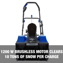 Snow Joe 24V-X2-SB18-TV1 48-Volt* IONMAX Snow Blower Bundle | W/ 2 X 4.0-Ah Batteries, Dual Port Charger, Cover, Ice Dozer, And Extended Warranty 27 Snow Joe 24V-X2-SB18-TV1 48-Volt* IONMAX Snow Blower Bundle | W/ 2 X 4.0-Ah Batteries, Dual Port Charger, Cover, Ice Dozer, And Extended Warranty -Lennox Bliss Store 24V X2 SB18 PDPimage01