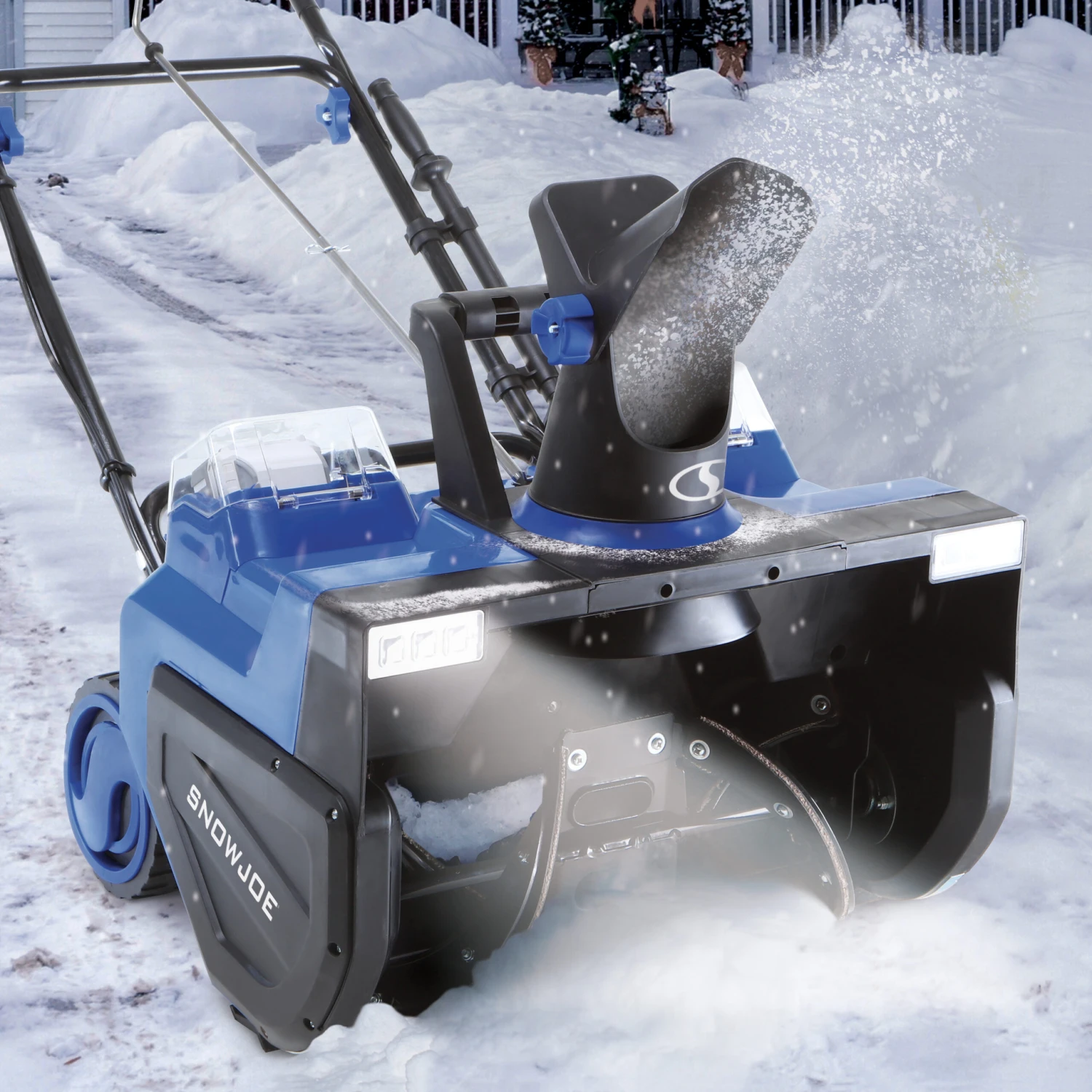 Snow Joe 24V-X2-SB22 48-Volt* MAX IONMAX Cordless Single-Stage Snow Blower Kit | 22-Inch | Brushless 1600W Motor | W/ 2 X 8.0-Ah High Performance Batteries + High Speed Dual Port Charger 12 Snow Joe 24V-X2-SB22 48-Volt* MAX IONMAX Cordless Single-Stage Snow Blower Kit | 22-Inch | Brushless 1600W Motor | W/ 2 X 8.0-Ah High Performance Batteries + High Speed Dual Port Charger - Image 10