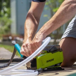 Sun Joe 24V-XFP5-LTE 24-Volt* IONMAX Cordless Transfer Pump Kit | 5.0-GPM | 13-Ft Suction Lift | 52-Ft Head Height | W/ 2.0-Ah Battery + Charger 30 Sun Joe 24V-XFP5-LTE 24-Volt* IONMAX Cordless Transfer Pump Kit | 5.0-GPM | 13-Ft Suction Lift | 52-Ft Head Height | W/ 2.0-Ah Battery + Charger -Lennox Bliss Store 45 9G5A6097