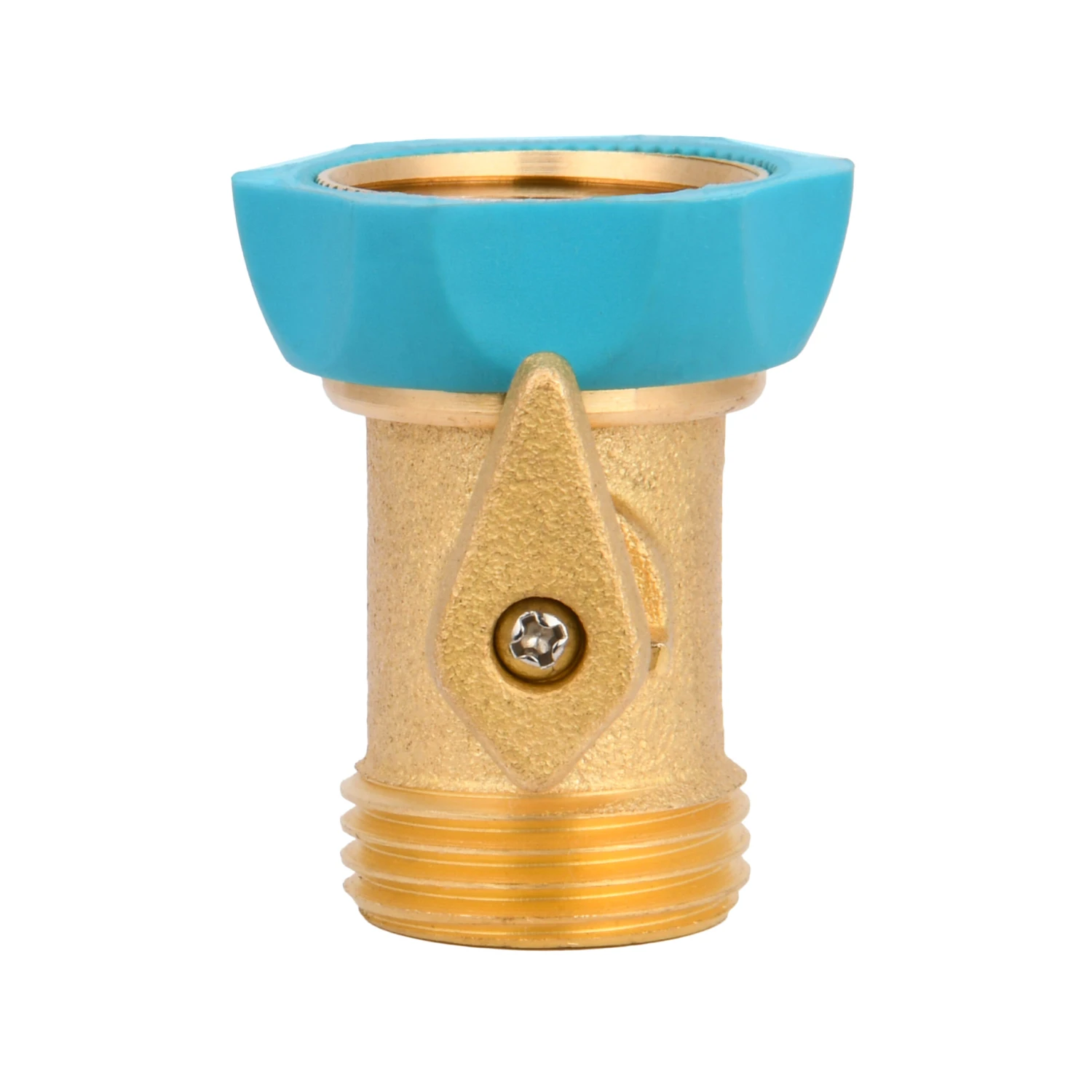 Aqua Joe AJ-IHE-2PK Indestructible Series Heavy-Duty Hose Shut Off Valve | Brass Construction | 2-Pack 5 Aqua Joe AJ-IHE-2PK Indestructible Series Heavy-Duty Hose Shut Off Valve | Brass Construction | 2-Pack - Image 3
