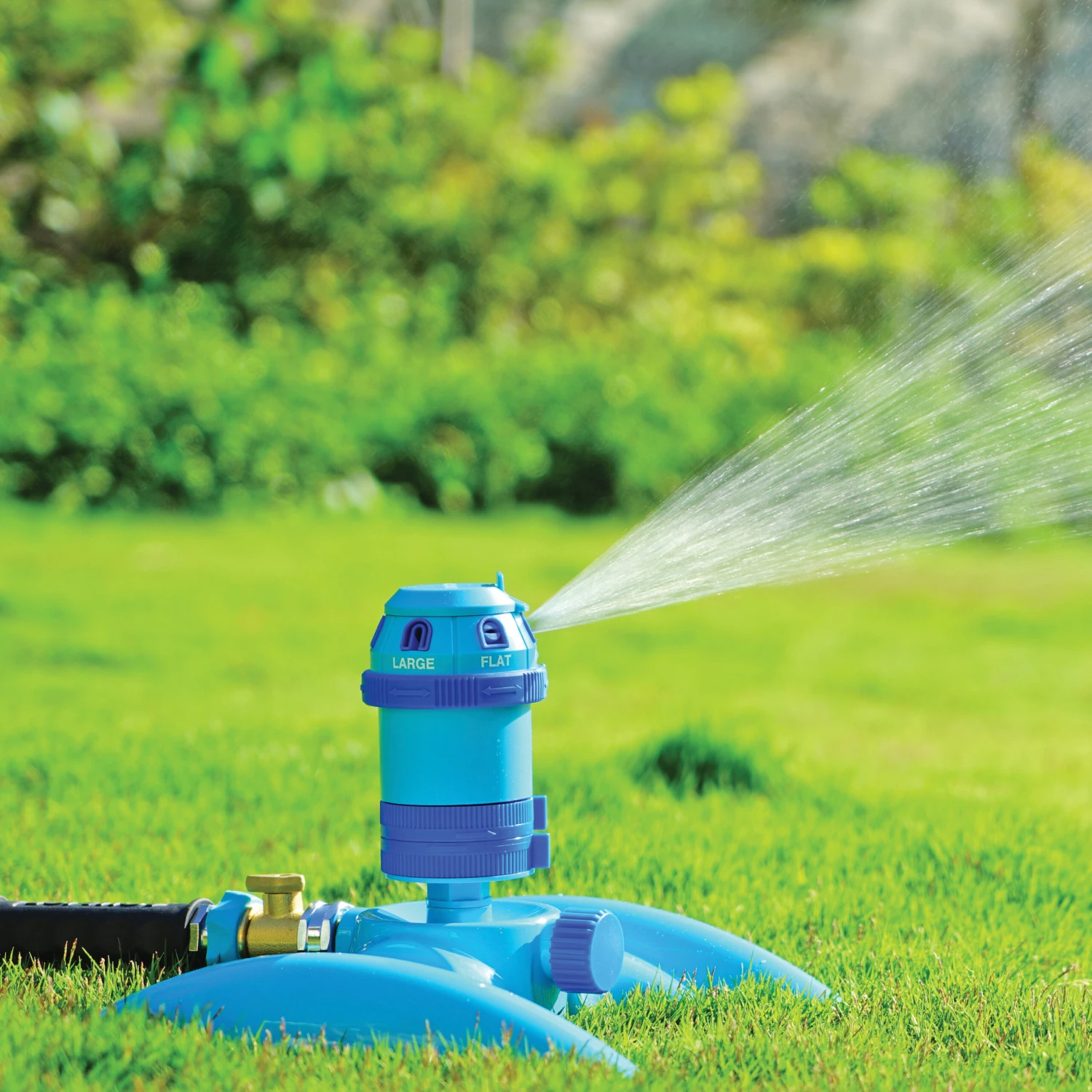 Aqua Joe AJ-ISGD Turbo Drive 360° Sprinkler | Indestructible Zinc | 6 Spray Patterns | 5,300 Sq. Ft. Max Coverage 7 Aqua Joe AJ-ISGD Turbo Drive 360° Sprinkler | Indestructible Zinc | 6 Spray Patterns | 5,300 Sq. Ft. Max Coverage - Image 5