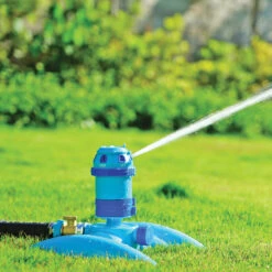 Aqua Joe AJ-ISGD Turbo Drive 360° Sprinkler | Indestructible Zinc | 6 Spray Patterns | 5,300 Sq. Ft. Max Coverage 18 Aqua Joe AJ-ISGD Turbo Drive 360° Sprinkler | Indestructible Zinc | 6 Spray Patterns | 5,300 Sq. Ft. Max Coverage -Lennox Bliss Store AJ ISGD Full