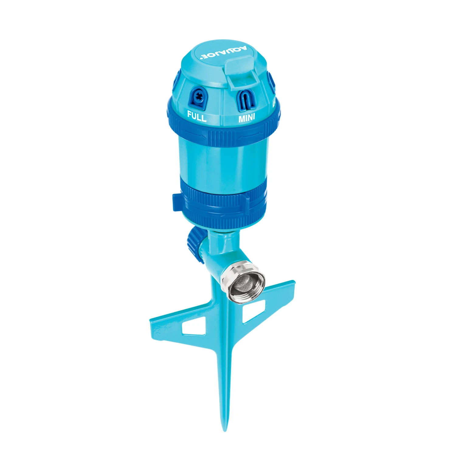 Aqua Joe AJ-ISGD Turbo Drive 360° Sprinkler | Indestructible Zinc | 6 Spray Patterns | 5,300 Sq. Ft. Max Coverage 5 Aqua Joe AJ-ISGD Turbo Drive 360° Sprinkler | Indestructible Zinc | 6 Spray Patterns | 5,300 Sq. Ft. Max Coverage - Image 3
