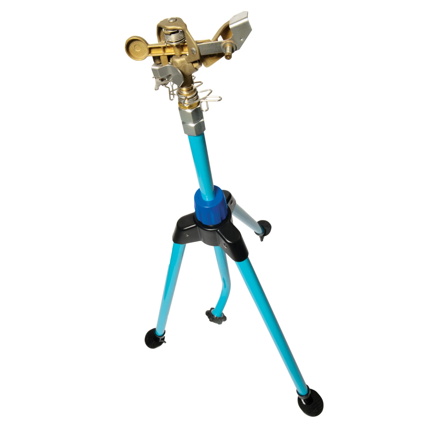 Aqua Joe AJ-IST39BM Indestructible Brass Impulse 360 Degree Sprinkler | Telescoping | 1390 Sq Ft Max Coverage 4 Aqua Joe AJ-IST39BM Indestructible Brass Impulse 360 Degree Sprinkler | Telescoping | 1390 Sq Ft Max Coverage - Image 2