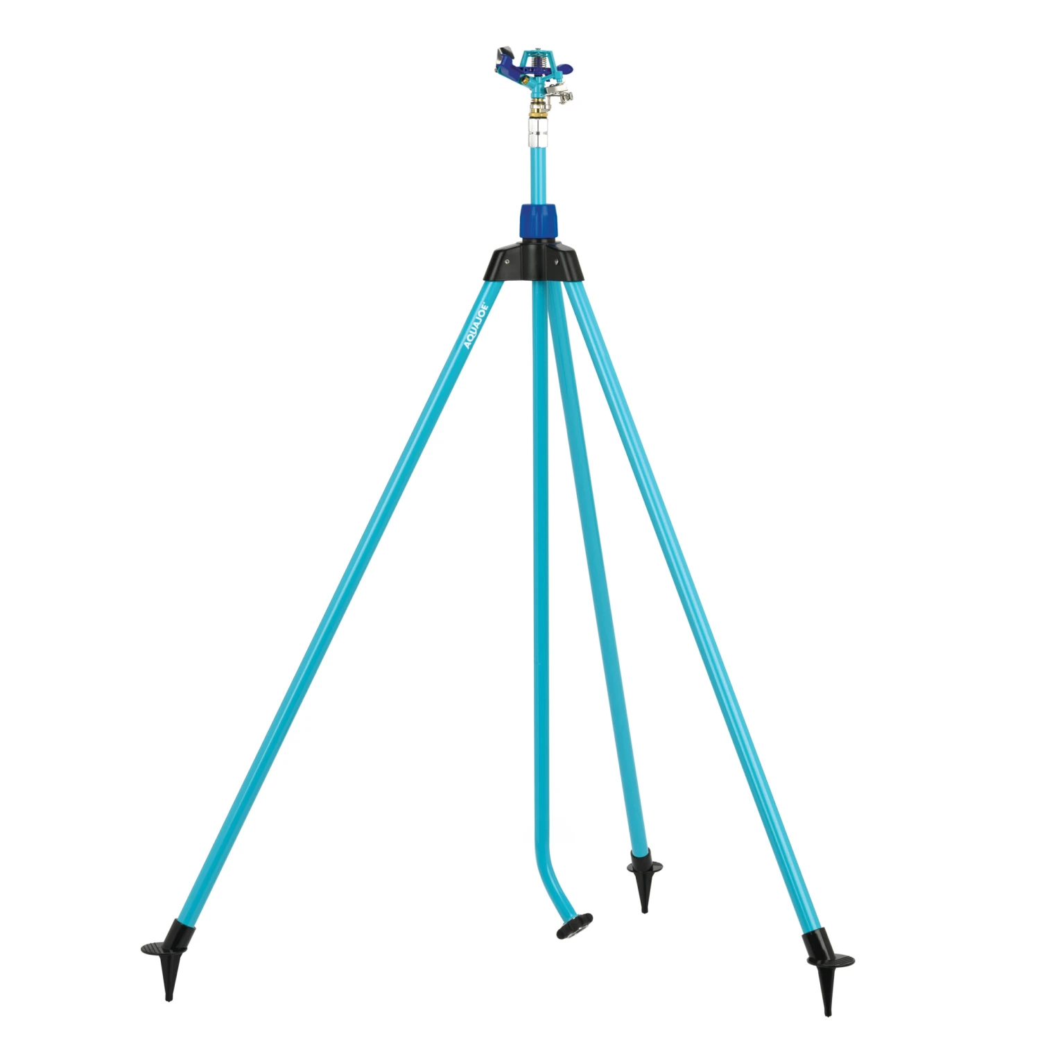 Aqua Joe AJ-IST72ZM Indestructible Zinc Impulse 360° Telescoping Tripod Sprinkler | Customizable Coverage | Extends From 42-72-inches | 1390 Sq Ft Max Coverage 4 Aqua Joe AJ-IST72ZM Indestructible Zinc Impulse 360° Telescoping Tripod Sprinkler | Customizable Coverage | Extends From 42-72-inches | 1390 Sq Ft Max Coverage - Image 2