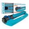 Aqua Joe AJ-OMS18-TRB Indestructible Metal Base Oscillating Sprinkler | Customizable Coverage | 4500 Sq Ft Max Coverage -Lennox Bliss Store AJ OMS18 TRB ProductBox