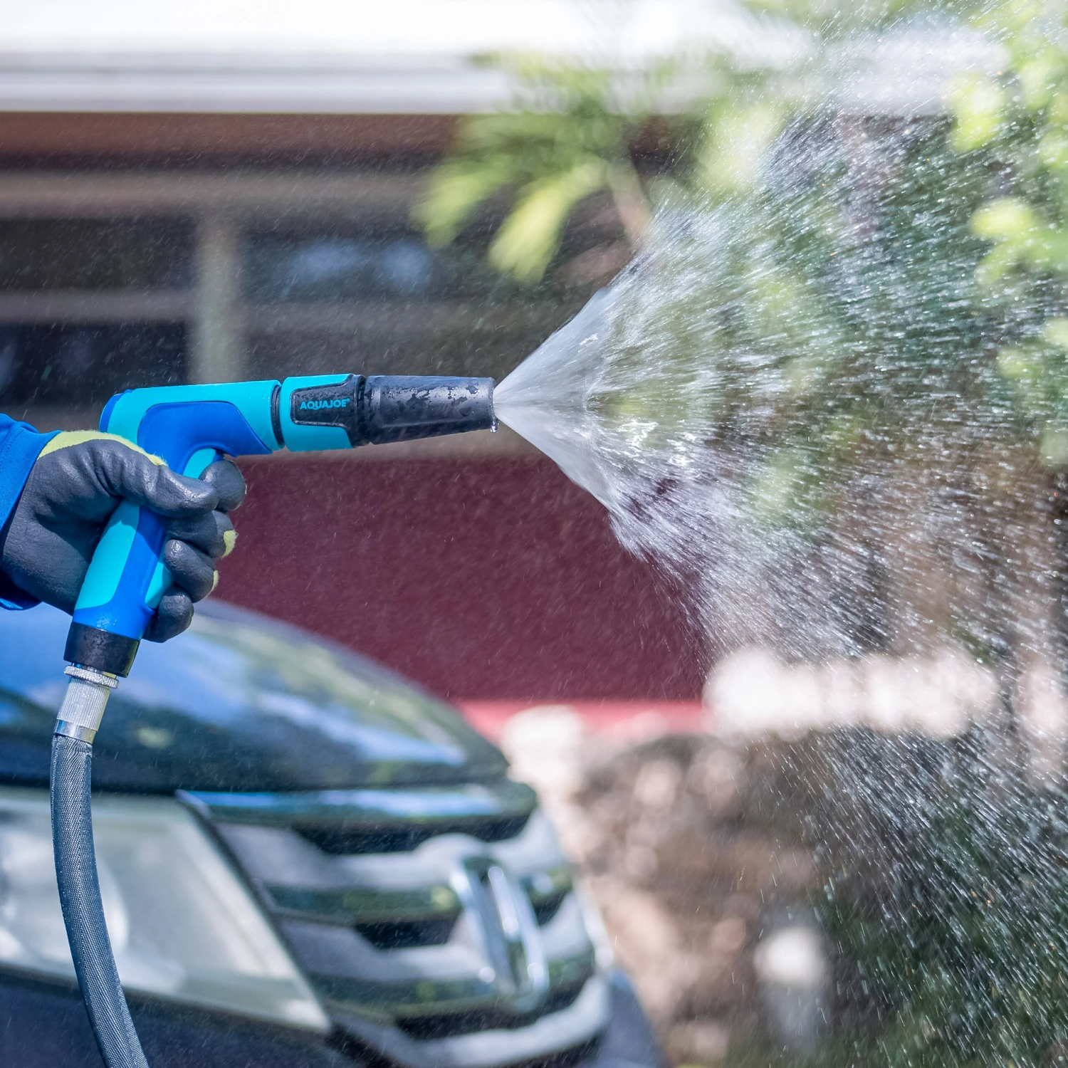 Aqua Joe AJ-SPXN 2-in-1 Hose-Powered Adjustable Foam Cannon Spray Gun Blaster With Spray Wash Quick-Connect To Any Garden Hose 10 Aqua Joe AJ-SPXN 2-in-1 Hose-Powered Adjustable Foam Cannon Spray Gun Blaster With Spray Wash Quick-Connect To Any Garden Hose - Image 8