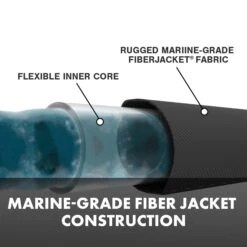 Aqua Joe AJFJH25-58-PRO Ultra Flexible Kink Free Fiberjacket Garden Hose | 25-Foot | Metal Fittings 20 Aqua Joe AJFJH25-58-PRO Ultra Flexible Kink Free Fiberjacket Garden Hose | 25-Foot | Metal Fittings -Lennox Bliss Store AJFJH25 58 PRO PDP image04