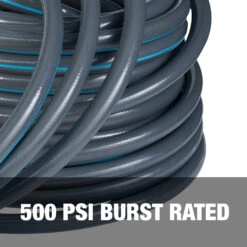 Aqua Joe AJHD120-58 Heavy Duty Garden Hose | Kink Resistant | 120-ft | 5/8-in -Lennox Bliss Store AJHD120 58 PDPImage03