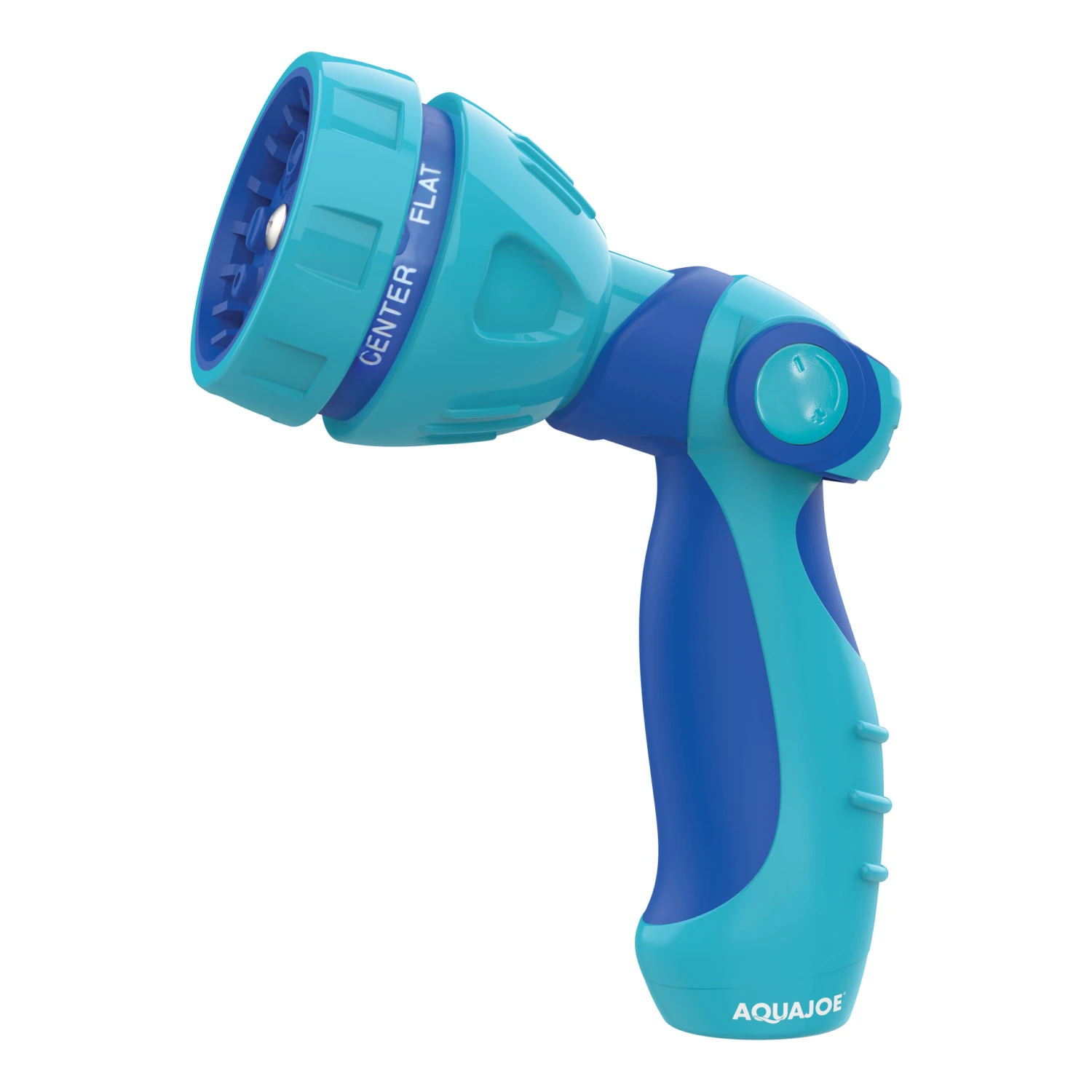 Aqua Joe AJHN101 Indestructible Series Non-Slip Grip Hose Nozzle | W/ Thumb Control & One Touch Smart Throttle | 7-Spray Patterns 4 Aqua Joe AJHN101 Indestructible Series Non-Slip Grip Hose Nozzle | W/ Thumb Control & One Touch Smart Throttle | 7-Spray Patterns - Image 2