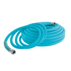 Aqua Joe AJPGH50-DWS Hybrid Polymer FLEX Kink Free Hose | 5/8 In | 50 Ft. | Lead Free -Lennox Bliss Store AJPGH50 Image02