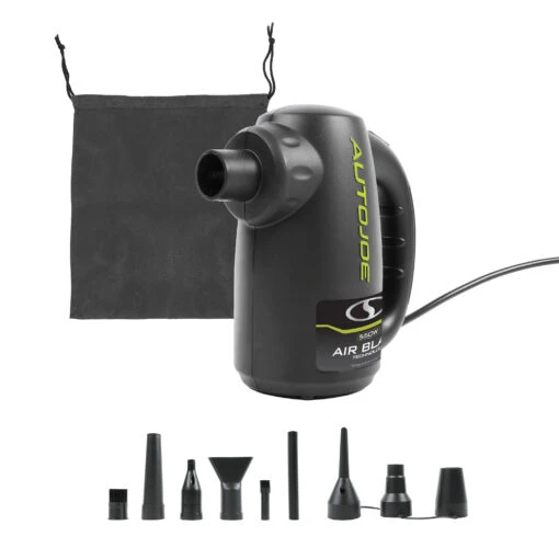 Auto Joe ATJ-ABD1 550-Watt Air Blasting Water Dryer | W/ 10-Ft AC Cord, Storage Bag, & 9 Nozzle Attachments For Additional Cleaning And Air Inflation | For Auto Detailing Cars & Motorcycles -Lennox Bliss Store ATJ ABD1 WYG