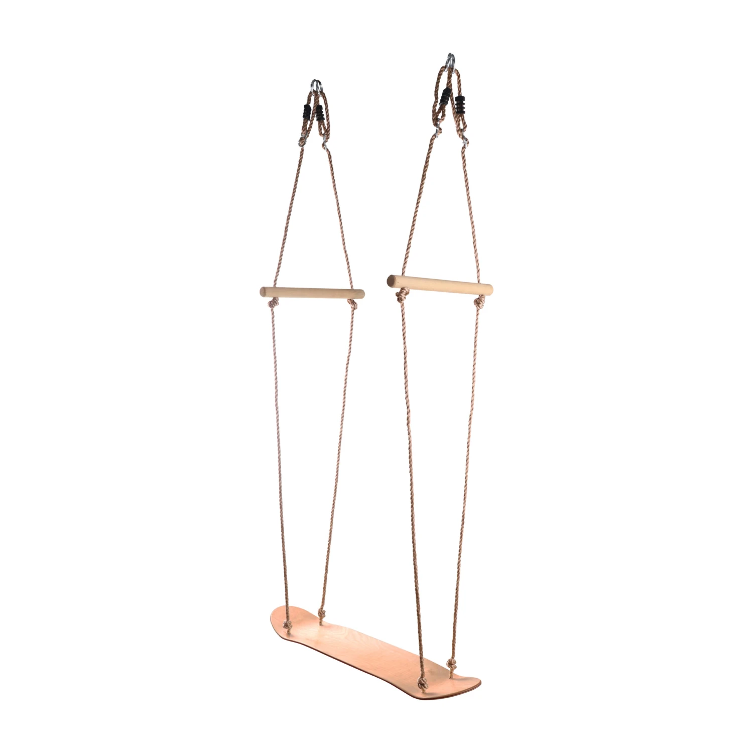 Bliss Outdoors BH-992B Wooden Skateboard Swing W/ Handle Bars & Hanging Hardware | 200 Lb. Capacity 3 Bliss Outdoors BH-992B Wooden Skateboard Swing W/ Handle Bars & Hanging Hardware | 200 Lb. Capacity