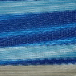 Bliss Hammocks BV-360G Breathable 2-Person Hammock W/ Spreader Bar & Pillow | 55-in. Wide | Weather Resistant | 500 Lb. Capacity (Ocean Blue Stripes) -Lennox Bliss Store BV 360G CLOSEUP PATTERNDETAIL