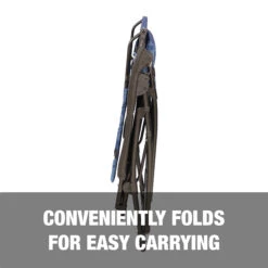 Bliss Hammocks GFC-465BF Gravity Free Chair W/ Canopy, Pillow, & Drink Tray | 26-in. Wide | Weather & Rust Resistant | 300 Lb. Capacity -Lennox Bliss Store GFC 465BF PDPImage5