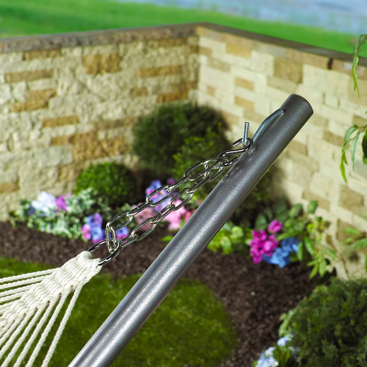 Bliss Hammocks HA-503 Set Of 2 18-in Metal Chains & 2 Metal S Hooks | For Use W/ Hammocks 4 Bliss Hammocks HA-503 Set Of 2 18-in Metal Chains & 2 Metal S Hooks | For Use W/ Hammocks - Image 2