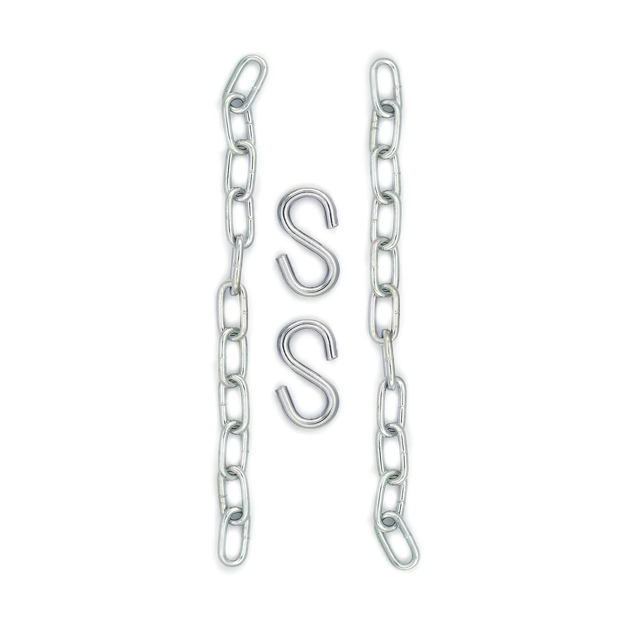 Bliss Hammocks HA-503 Set Of 2 18-in Metal Chains & 2 Metal S Hooks | For Use W/ Hammocks 3 Bliss Hammocks HA-503 Set Of 2 18-in Metal Chains & 2 Metal S Hooks | For Use W/ Hammocks