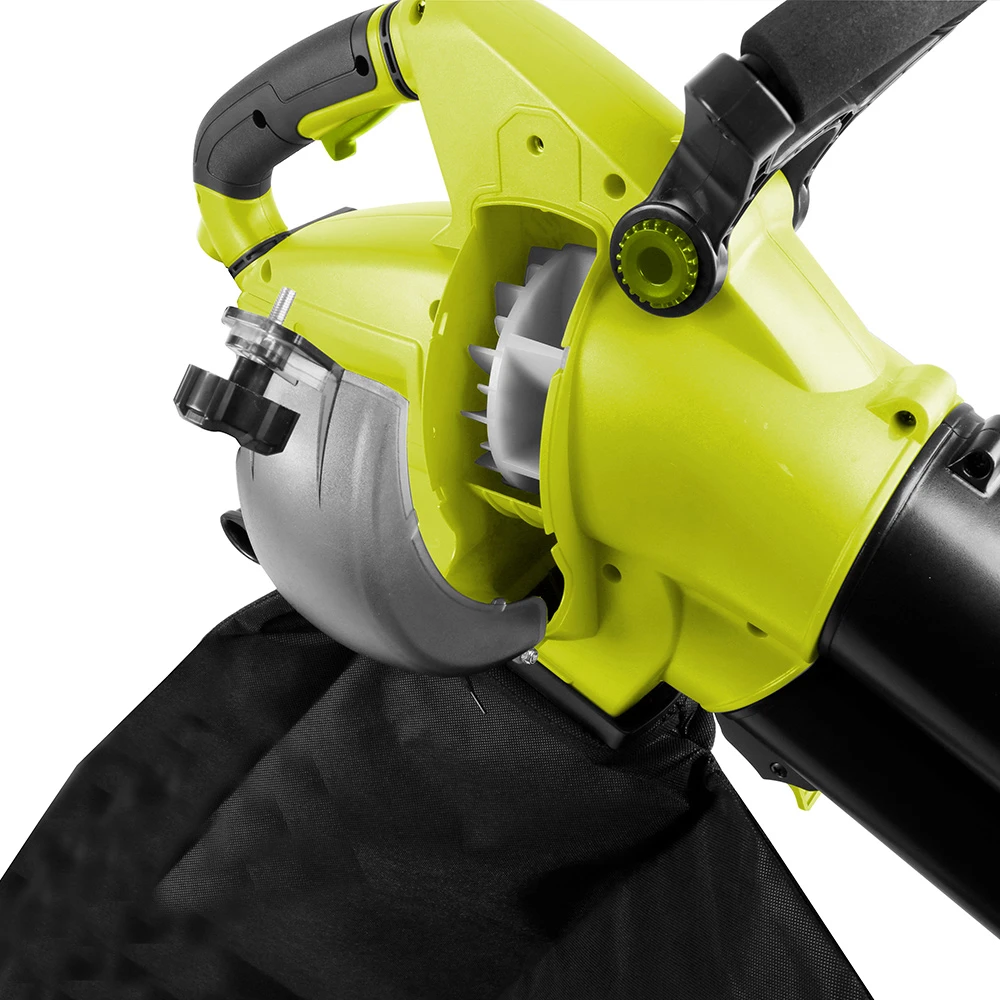 Sun Joe SBJ702E 3-in-1 Outdoor Variable Speed Electric Blower | 180 MPH | 12 Amp | Vacuum | Mulcher | Telescoping Frame | Leaf Grabbing Teeth 5 Sun Joe SBJ702E 3-in-1 Outdoor Variable Speed Electric Blower | 180 MPH | 12 Amp | Vacuum | Mulcher | Telescoping Frame | Leaf Grabbing Teeth - Image 3