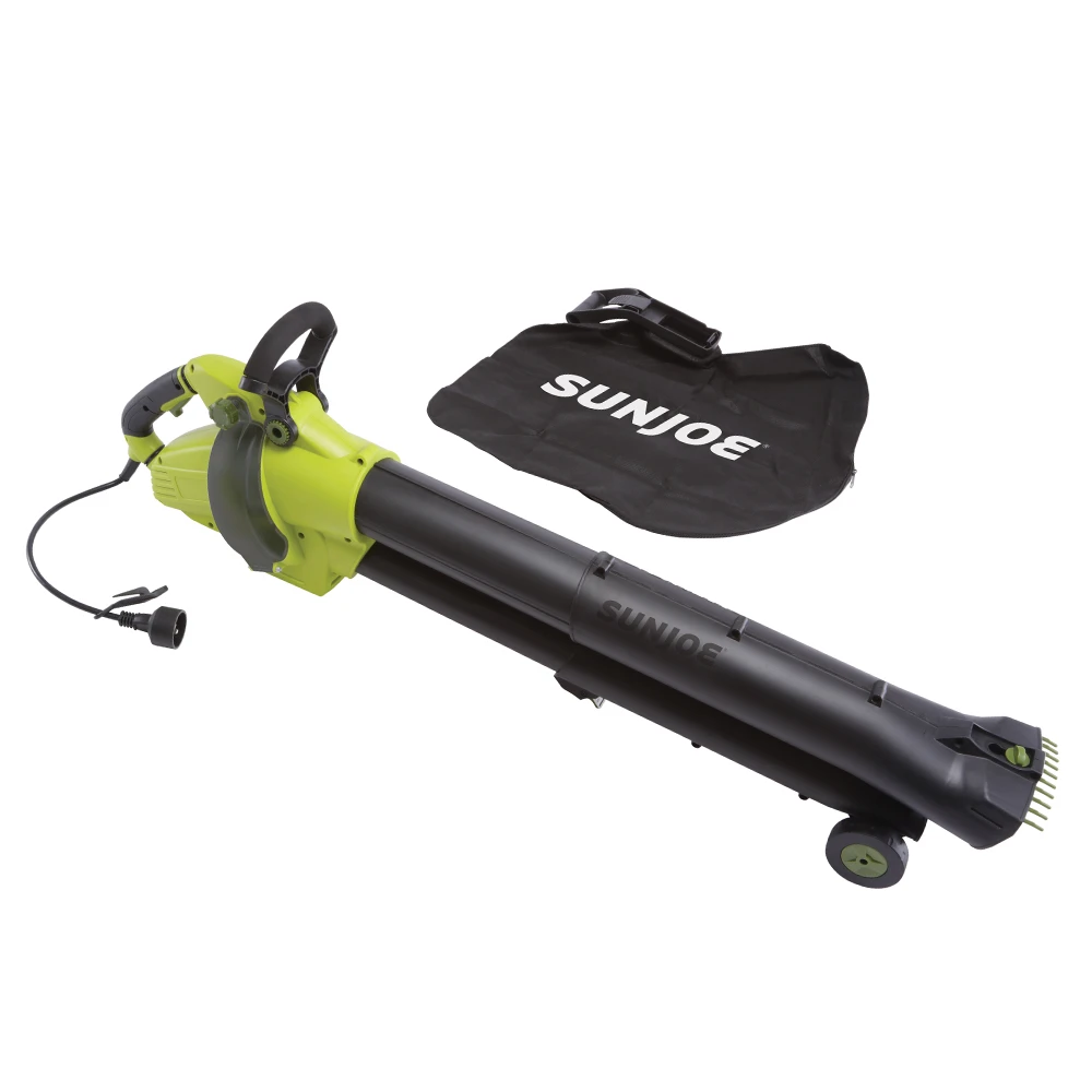 Sun Joe SBJ702E 3-in-1 Outdoor Variable Speed Electric Blower | 180 MPH | 12 Amp | Vacuum | Mulcher | Telescoping Frame | Leaf Grabbing Teeth 4 Sun Joe SBJ702E 3-in-1 Outdoor Variable Speed Electric Blower | 180 MPH | 12 Amp | Vacuum | Mulcher | Telescoping Frame | Leaf Grabbing Teeth - Image 2