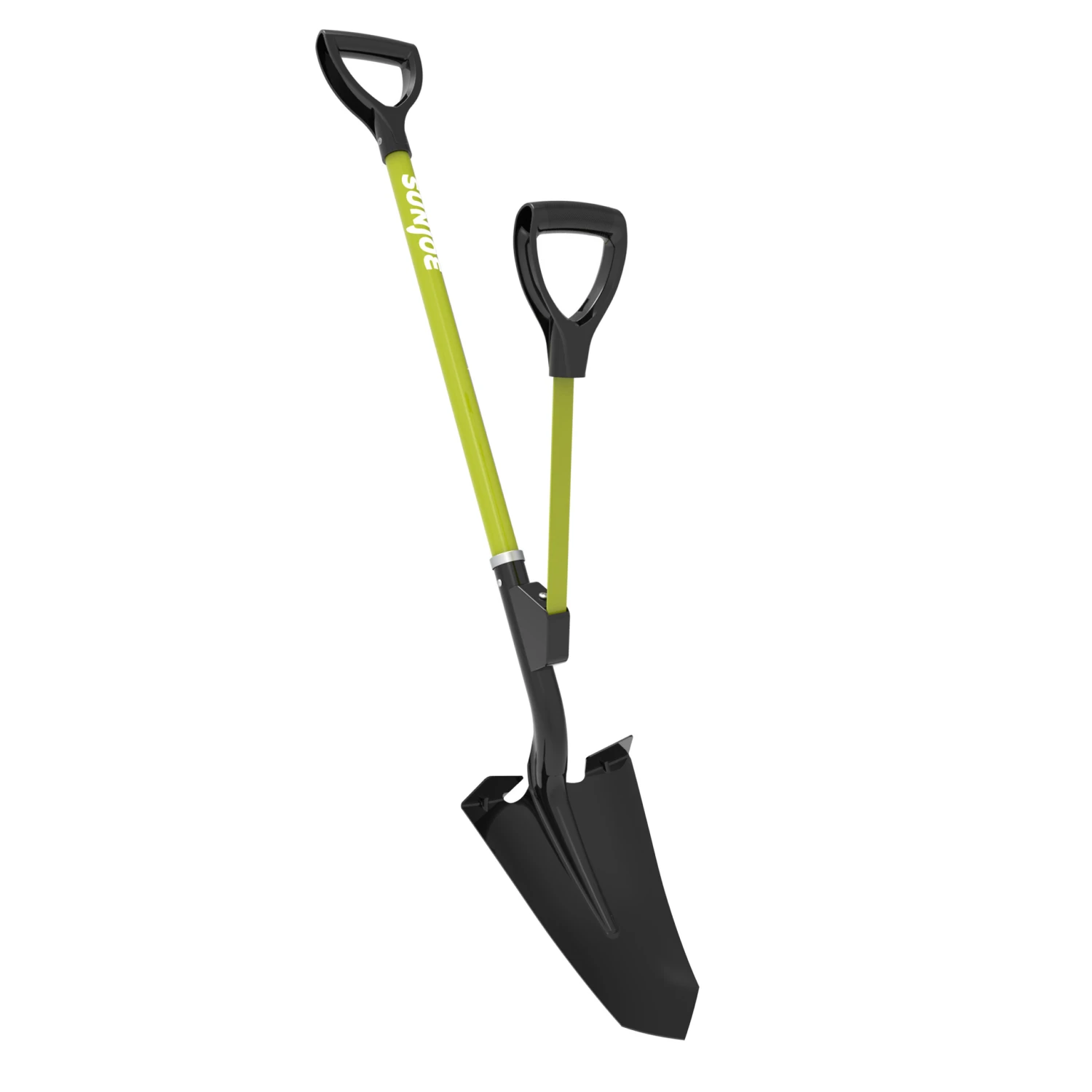 Sun Joe SJ-SHLV07 Shovelution Strain-Reducing Spear Head Digging Garden Shovel | Patented Shovelution Auxiliary Handle | 9-in Steel Head (Green) 3 Sun Joe SJ-SHLV07 Shovelution Strain-Reducing Spear Head Digging Garden Shovel | Patented Shovelution Auxiliary Handle | 9-in Steel Head (Green)
