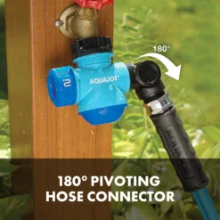 Aqua Joe SJI-MFGA1 Multi-Function Outdoor Faucet And Garden Hose Tap Connector 12 Aqua Joe SJI-MFGA1 Multi-Function Outdoor Faucet And Garden Hose Tap Connector -Lennox Bliss Store SJI MFGA1 PDP Image01