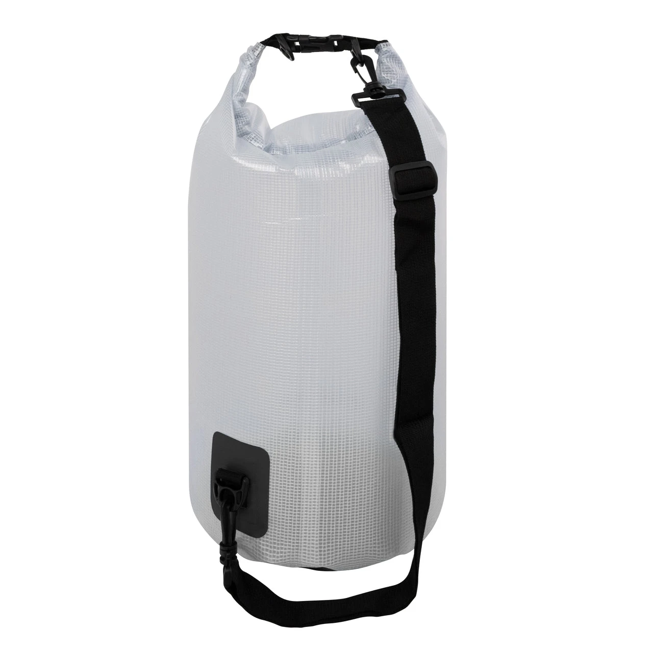 TrailGear TG-800-20-BK Heavy-Duty Transparent Dry Bag | Roll-Top Closure Design | Lightweight W/ Shoulder Strap | 20 Liter (Black) 4 TrailGear TG-800-20-BK Heavy-Duty Transparent Dry Bag | Roll-Top Closure Design | Lightweight W/ Shoulder Strap | 20 Liter (Black) - Image 2