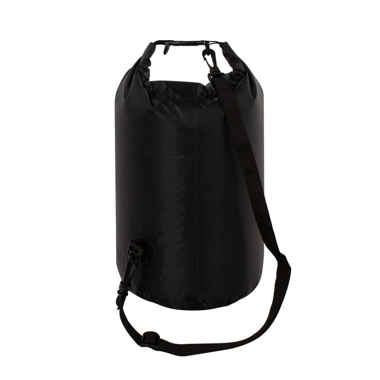 TrailGear TG-801-10BK Heavy-Duty Dry Bag | Roll-Top Closure Design | Lightweight W/ Shoulder Strap | 10 L (Black) 4 TrailGear TG-801-10BK Heavy-Duty Dry Bag | Roll-Top Closure Design | Lightweight W/ Shoulder Strap | 10 L (Black) - Image 2