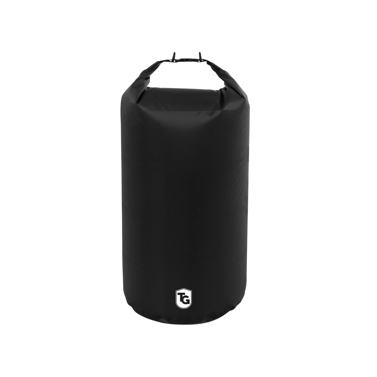 TrailGear TG-801-20-BK Heavy-Duty Dry Bag | Roll-Top Closure Design | Lightweight W/ Shoulder Strap | 20 L (Black) 3 TrailGear TG-801-20-BK Heavy-Duty Dry Bag | Roll-Top Closure Design | Lightweight W/ Shoulder Strap | 20 L (Black)