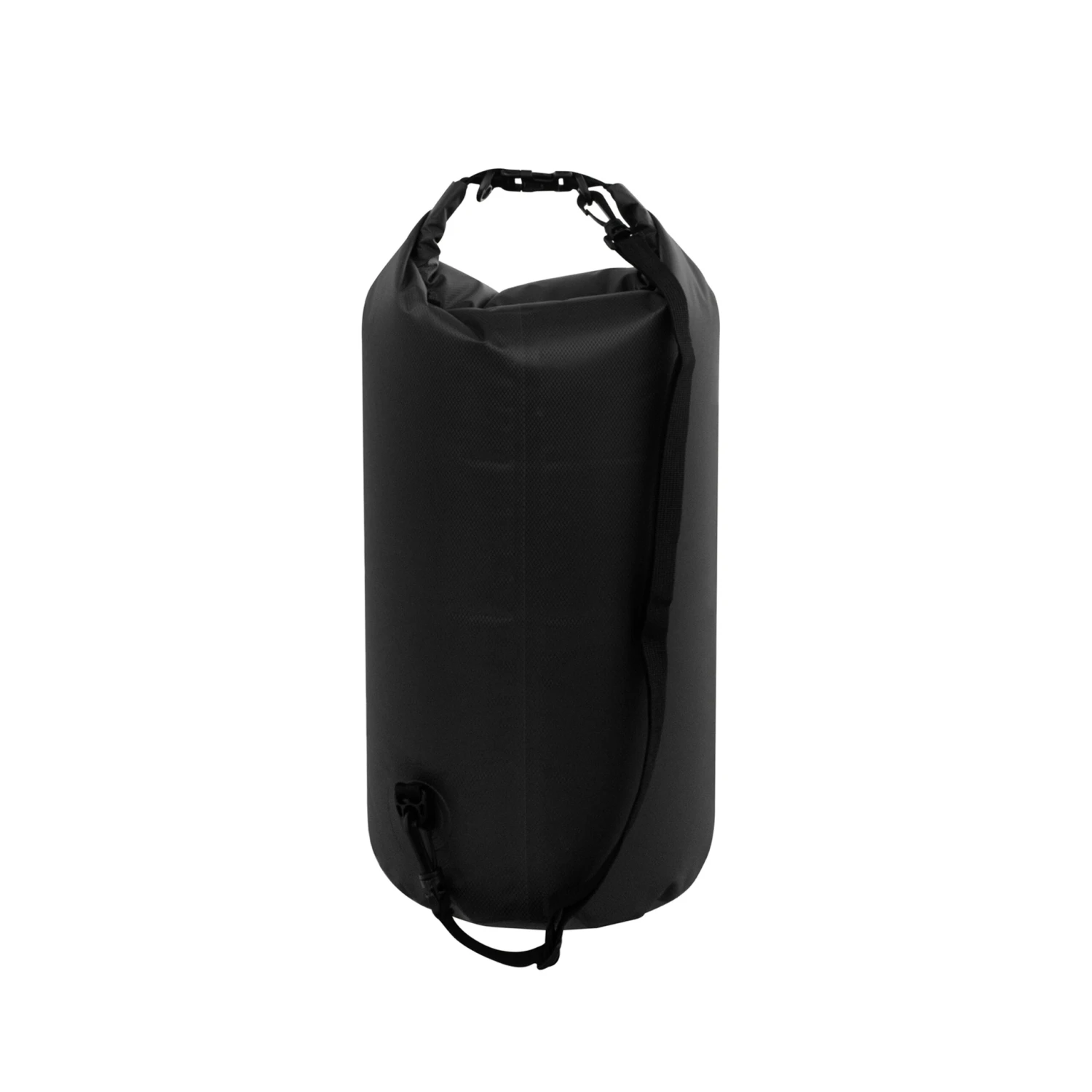 TrailGear TG-801-20-BK Heavy-Duty Dry Bag | Roll-Top Closure Design | Lightweight W/ Shoulder Strap | 20 L (Black) 4 TrailGear TG-801-20-BK Heavy-Duty Dry Bag | Roll-Top Closure Design | Lightweight W/ Shoulder Strap | 20 L (Black) - Image 2