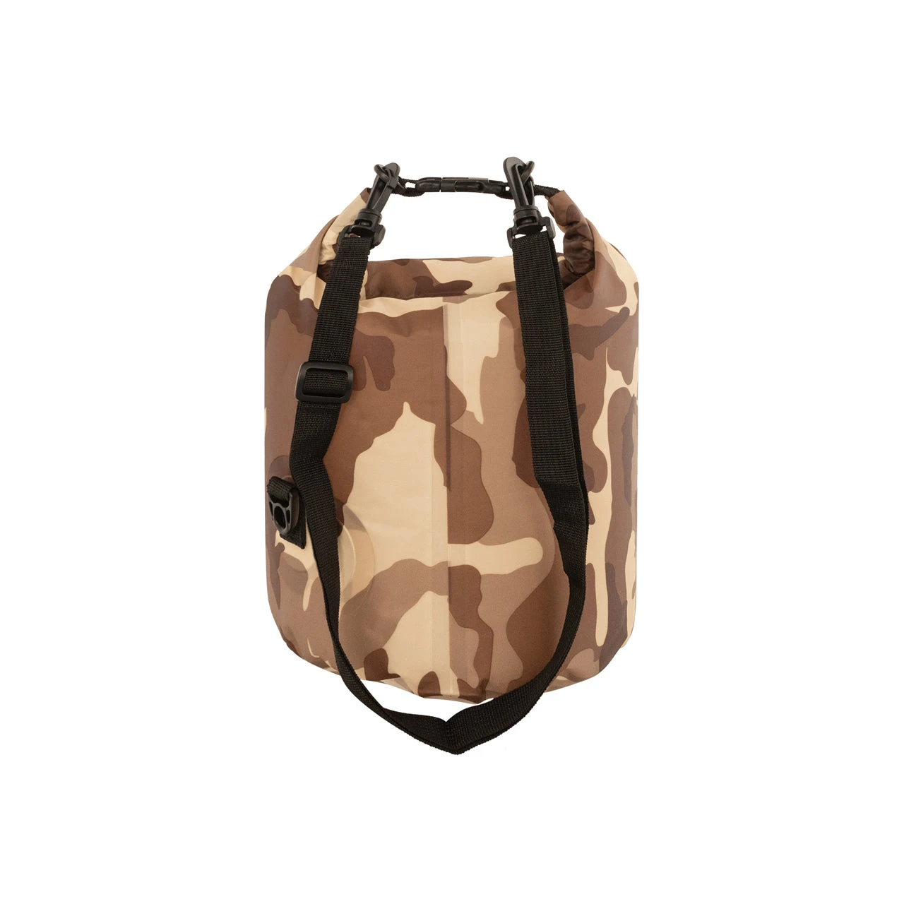 TrailGear TG-802-5-BR Heavy-Duty Camouflaged Dry Bag | Roll-Top Closure Design | Lightweight W/ Shoulder Strap | 5 L (Brown Camo) 4 TrailGear TG-802-5-BR Heavy-Duty Camouflaged Dry Bag | Roll-Top Closure Design | Lightweight W/ Shoulder Strap | 5 L (Brown Camo) - Image 2