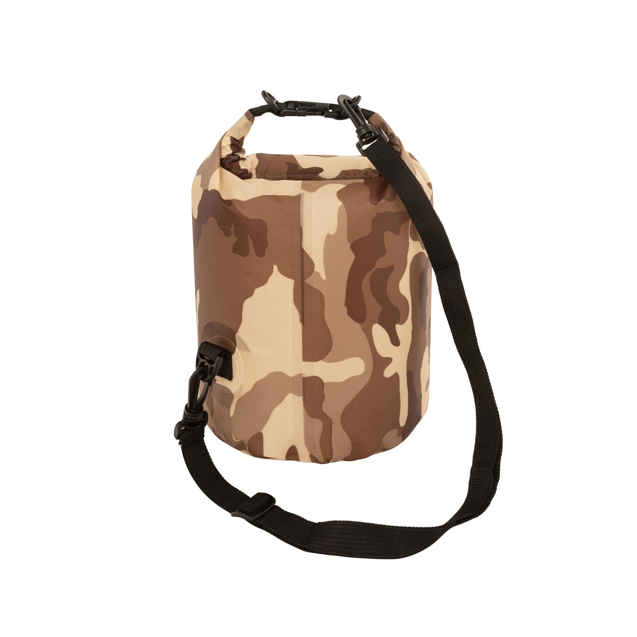 TrailGear TG-802-5-BR Heavy-Duty Camouflaged Dry Bag | Roll-Top Closure Design | Lightweight W/ Shoulder Strap | 5 L (Brown Camo) 3 TrailGear TG-802-5-BR Heavy-Duty Camouflaged Dry Bag | Roll-Top Closure Design | Lightweight W/ Shoulder Strap | 5 L (Brown Camo)