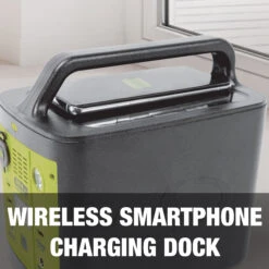 Sun Joe PPG400 384WH 6-Amp Portable Power Generator Station | W/ 1/110v 2.5-Amp Pure Sine AC Outlet, Wireless Charging, 1/5-V USB Type A, 2/5-V USB Type C, 1/10-Amp 12-V DC, LED Light, LCD Display 18 Sun Joe PPG400 384WH 6-Amp Portable Power Generator Station | W/ 1/110v 2.5-Amp Pure Sine AC Outlet, Wireless Charging, 1/5-V USB Type A, 2/5-V USB Type C, 1/10-Amp 12-V DC, LED Light, LCD Display -Lennox Bliss Store dfgbsgbr