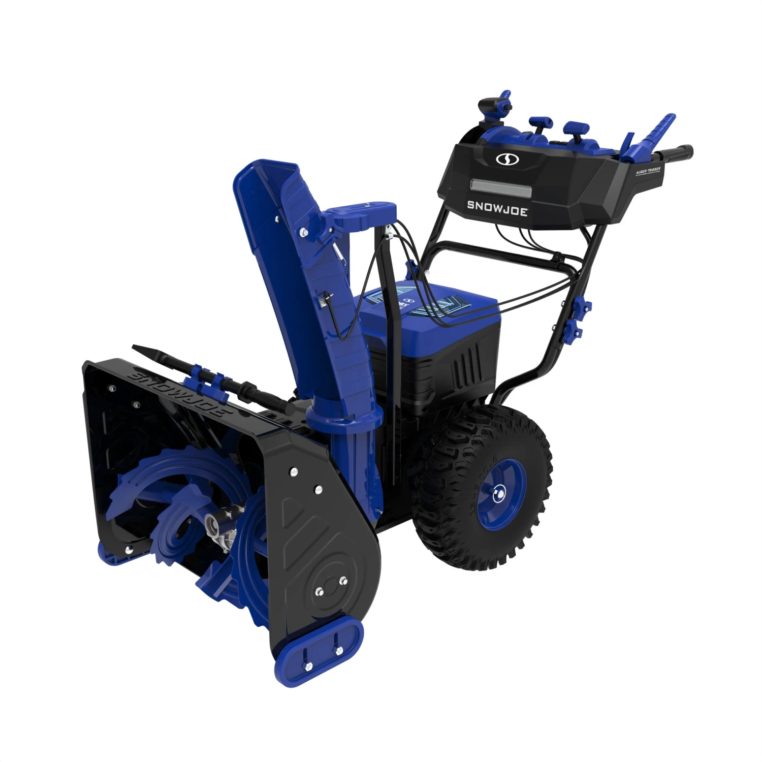 Snow Joe 24V-X4-SB24 96-Volt* MAX IONMAX Cordless Brushless Self-Propelled Dual-Stage Snow Blower | 24-inch | W/ 4 X 12.0-Ah Batteries + 2 X Dual Port Chargers 10 Snow Joe 24V-X4-SB24 96-Volt* MAX IONMAX Cordless Brushless Self-Propelled Dual-Stage Snow Blower | 24-inch | W/ 4 X 12.0-Ah Batteries + 2 X Dual Port Chargers - Image 8