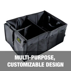 Auto Joe ATJ-CTSO-BLK Collapsible Auto Storage Organizer | W/ Anchor Straps And Toggle Fasteners For Hold Security | Adjustable Strap | Rip Resistant 18 Auto Joe ATJ-CTSO-BLK Collapsible Auto Storage Organizer | W/ Anchor Straps And Toggle Fasteners For Hold Security | Adjustable Strap | Rip Resistant -Lennox Bliss Store gtsnhtdshbhgn