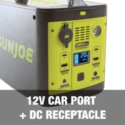 Sun Joe PPG400 384WH 6-Amp Portable Power Generator Station | W/ 1/110v 2.5-Amp Pure Sine AC Outlet, Wireless Charging, 1/5-V USB Type A, 2/5-V USB Type C, 1/10-Amp 12-V DC, LED Light, LCD Display 20 Sun Joe PPG400 384WH 6-Amp Portable Power Generator Station | W/ 1/110v 2.5-Amp Pure Sine AC Outlet, Wireless Charging, 1/5-V USB Type A, 2/5-V USB Type C, 1/10-Amp 12-V DC, LED Light, LCD Display -Lennox Bliss Store rsbtgbrtg