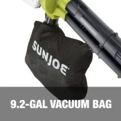Sun Joe 24V-X2-BVM143 48-Volt* IONMAX Cordless Leaf Blower Vacuum Mulcher Kit | 163-MPH | 391-CFM | W/ 2 X 4.0-Ah Batteries + Dual Port Charger -Lennox Bliss Store sftgbsrtgb 2