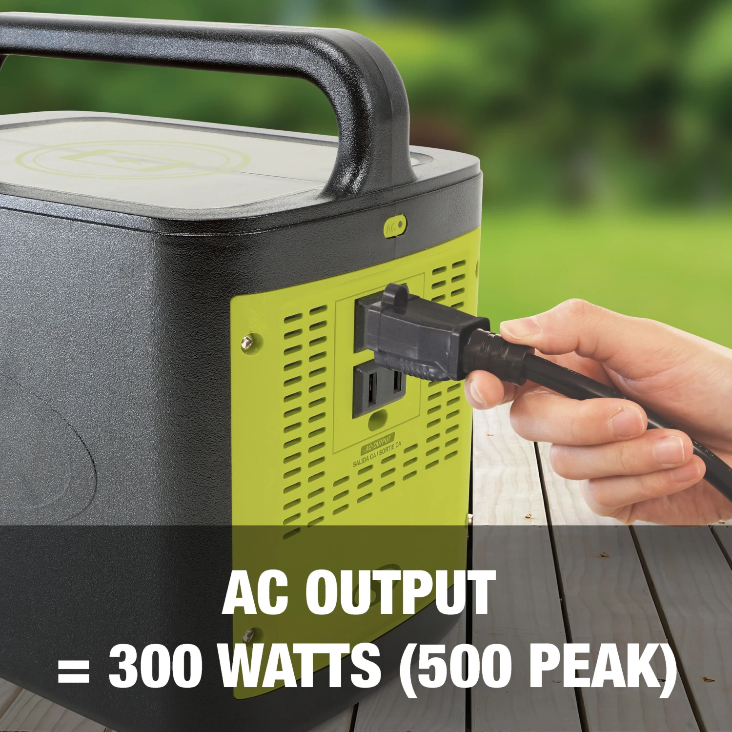 Sun Joe PPG400 384WH 6-Amp Portable Power Generator Station | W/ 1/110v 2.5-Amp Pure Sine AC Outlet, Wireless Charging, 1/5-V USB Type A, 2/5-V USB Type C, 1/10-Amp 12-V DC, LED Light, LCD Display 6 Sun Joe PPG400 384WH 6-Amp Portable Power Generator Station | W/ 1/110v 2.5-Amp Pure Sine AC Outlet, Wireless Charging, 1/5-V USB Type A, 2/5-V USB Type C, 1/10-Amp 12-V DC, LED Light, LCD Display - Image 4